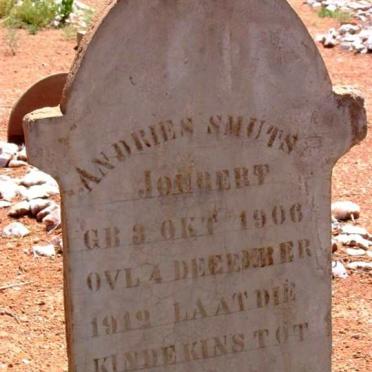 JOUBERT Andries Smuts 1906-1912
