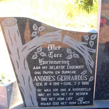 SMIT Andries Gerhardus 1918-1986