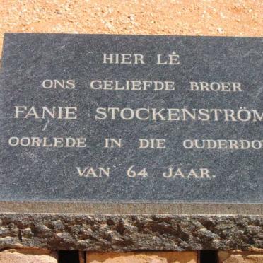 STOCKENSTROM Fanie