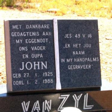 ZYL John, van 1925-1988