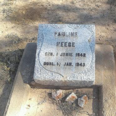 HEESE Pauline 1942-1943