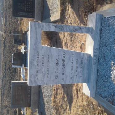 BEUKES Gloudina J. nee AGGENBAG 1909-1993