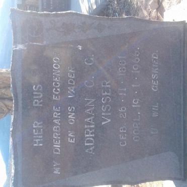 VISSER Adriaan G.G. 1881-1966 &amp; Aletta W. 1896-1983 :: VISSER Johannes G.J. 1918-1983