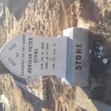 STONE Adriaan Pieter 1889-1949