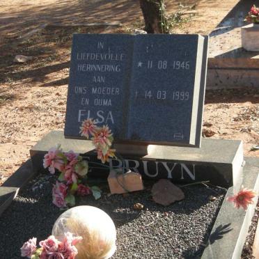 BRUYN Elsa, de 1946-1999