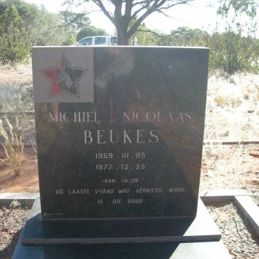 BEUKES Michiel Nicolaas 1959-1977
