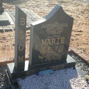 BLOM Marie 1974-2009