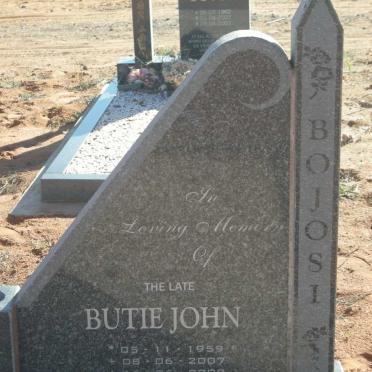 BOJOSI Butie John 1959-2007