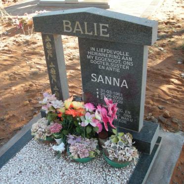 BALIE Sanna 1961-2009