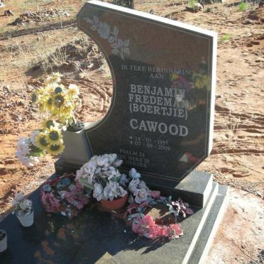 CAWOOD Benjamin Fredeman 1957-2009