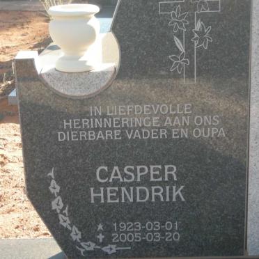 ENSLIN Casper Hendrik 1923-2005
