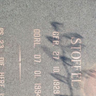 FOUCHÉ Stoffel 1929-1994 &amp; Mollie VAN ZYL 1928-