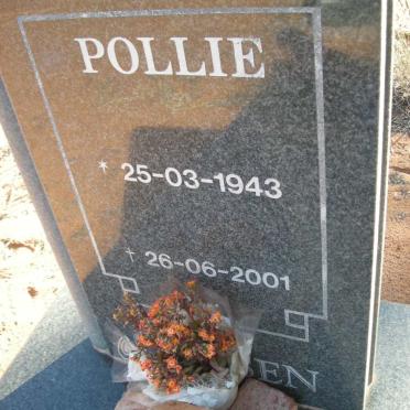 GOOSEN Pollie 1943-2001