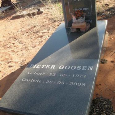 GOOSEN Pollie 1943-2001 :: GOOSEN Pieter 1971-2008