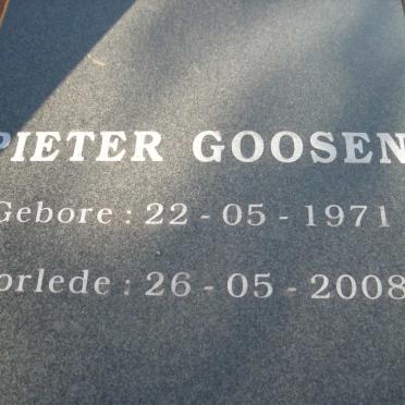 GOOSEN Pollie 1943-2001 :: GOOSEN Pieter 1971-2008