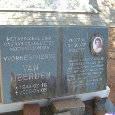 HEERDEN Yvonne Vivienne, van 1944-2005