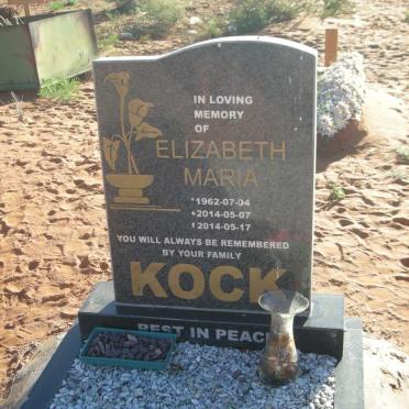 KOCK Elizabeth Maria 1962-2014