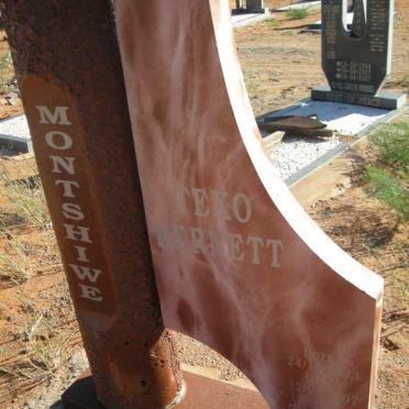MONTSHIWE Teko Bernett 1973-2007
