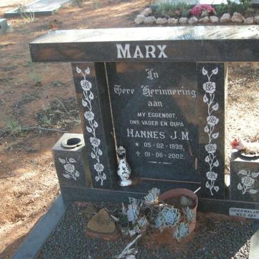 MARX Hannes J.M. 1939-2002