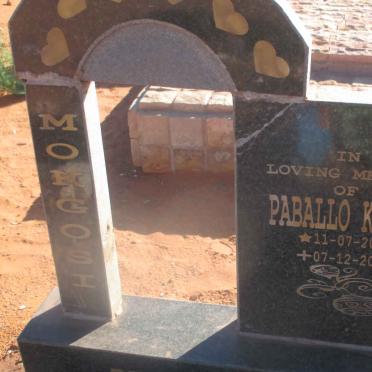 MOKGOSI Paballo Kevin 2004-2006