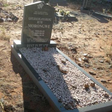MORONGWE Gotlhaloganyamang Ruth 1954-2009