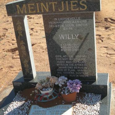 MEINTJIES Willem 1991-2007
