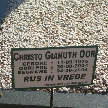 OOR Christo Gianuth 1974-2004