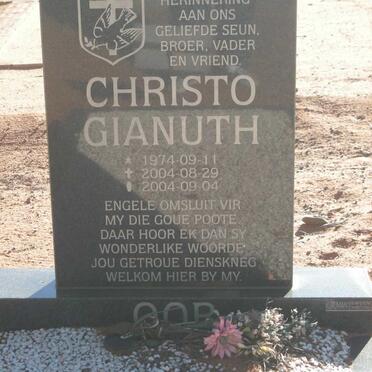 OOR Christo Gianuth 1974-2004