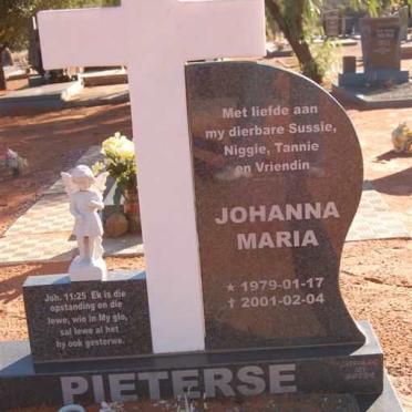 PIETERSE Johanna Maria 1979-2001