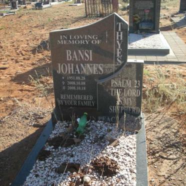 THYES Bansi Johannes 1951-2008