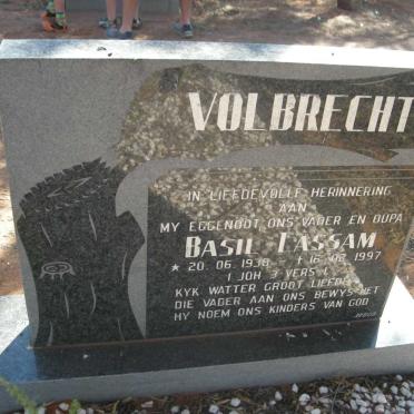 VOLBRECHT Basil Lassam 1938-1997
