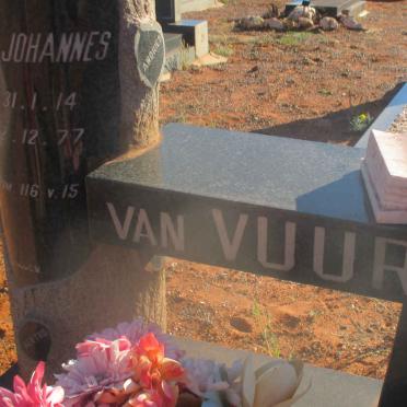 VUUREN Sarel Johannes, van 1914-1977