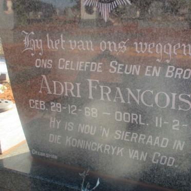 WYK Adri Francois, van 1968-1990