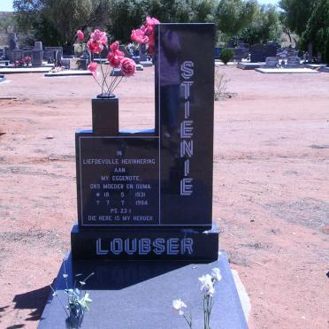 LOUBSER Stienie 1931-1994