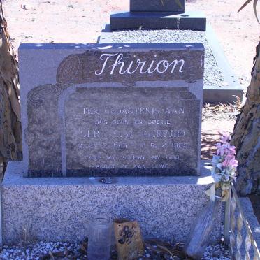 THIRION Gert C.J. 1951-1969