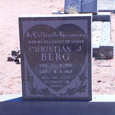 BERG Christian J. 1910-1967