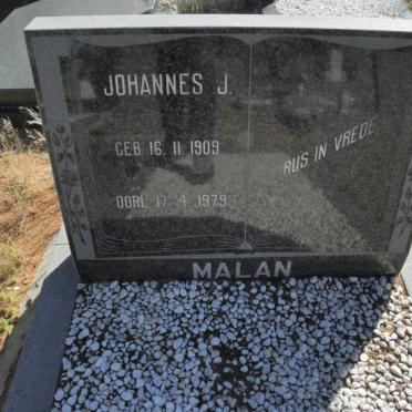 MALAN Johannes J. 1909-1979