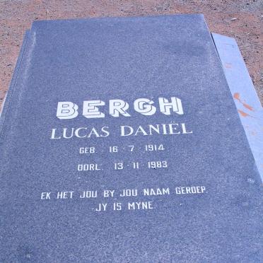 BERGH Lucas Daniël 1914-1983