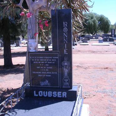 LOUBSER Ronnie 1955-1981