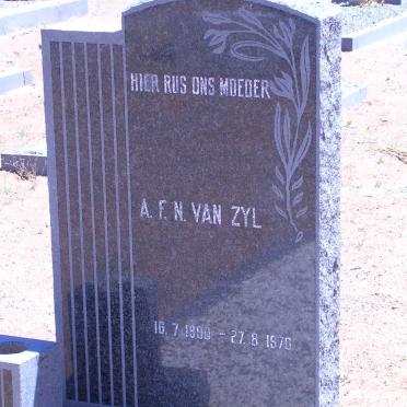 ZYL A.F.M., van 1890-1970.