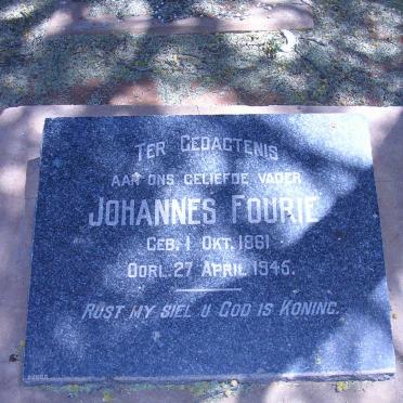 FOURIE J. 1861-1945