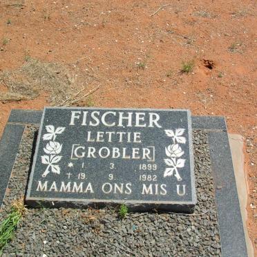 FISCHER Lettie geb. GROBLER 1899-1982