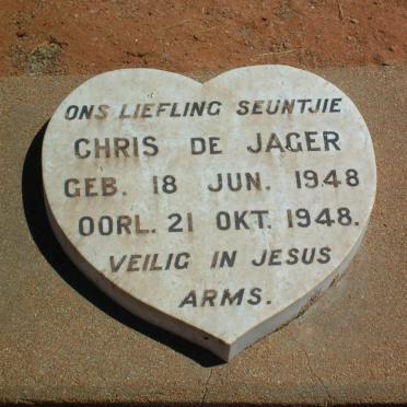 JAGER Chris, de 1948-1948