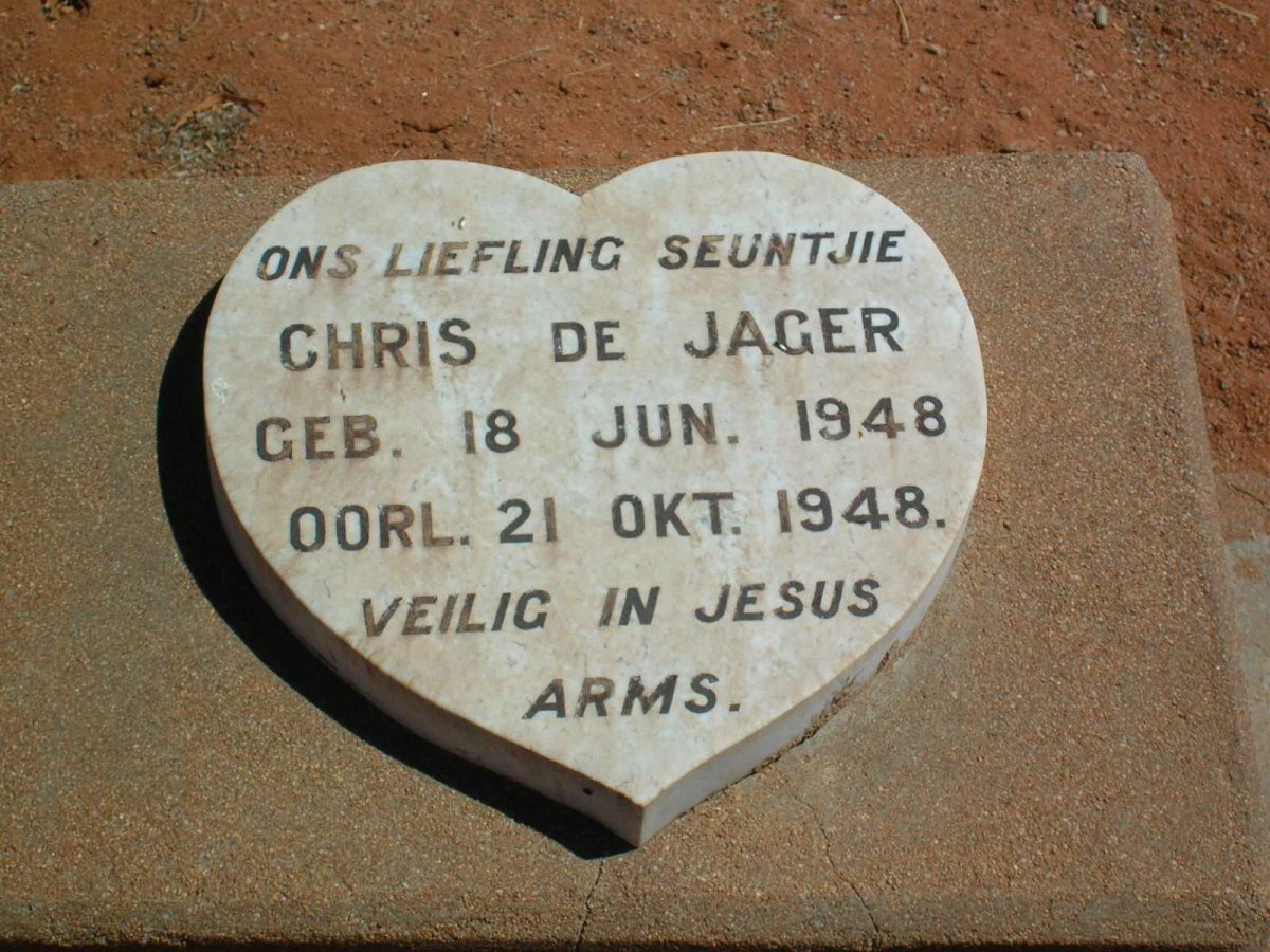 JAGER Chris, de 1948-1948