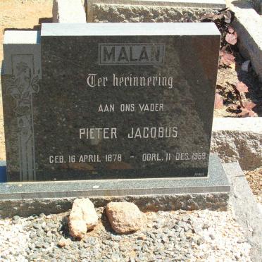 MALAN Pieter Jacobus 1878-1969