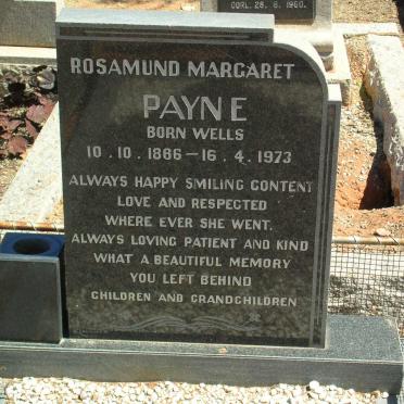 PAYNE Rosamund Margaret geb.WELLS 1866-1973