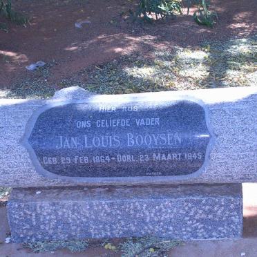 BOOYSEN Jan Louis 1864-1945