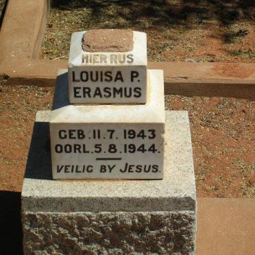 ERASMUS Louisa P. 1943-1944