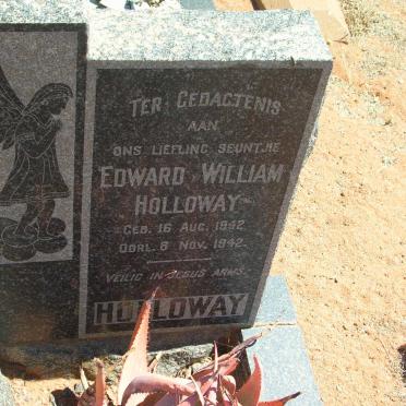 HOLLOWAY Edward William 1942-1942