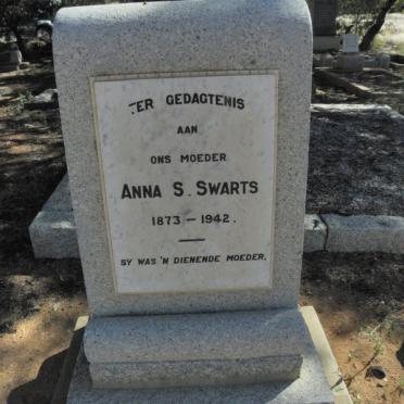SWARTS Anna S. 1873-1942